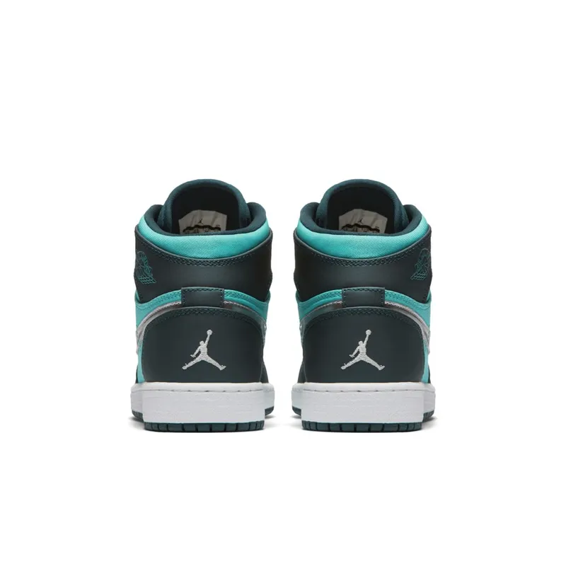 Jordan 1 Retro High Hyper Jade Metallic Silver (GS) Hyper Jade/Metallic Silver-Midnight Turquoise-White (332148-318)