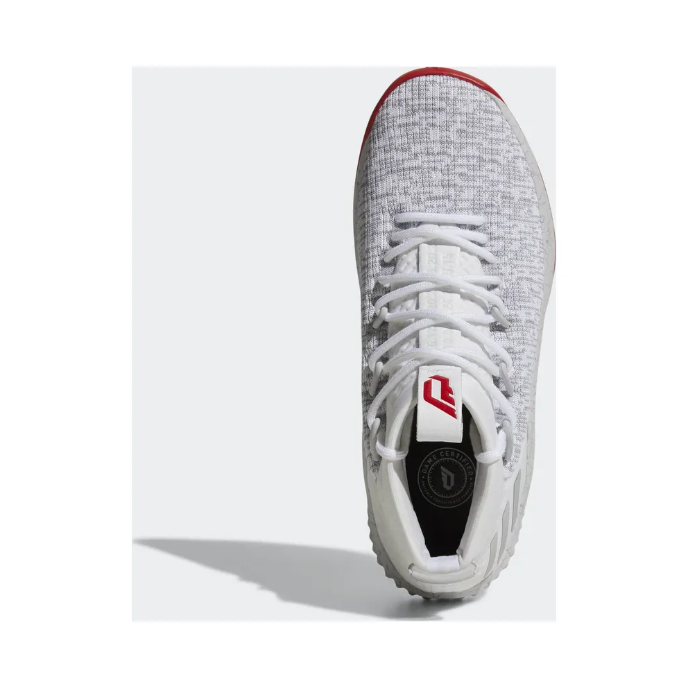adidas Dame 4 Rose City Footwear White/Grey Two/Scarlet (CQ0471)