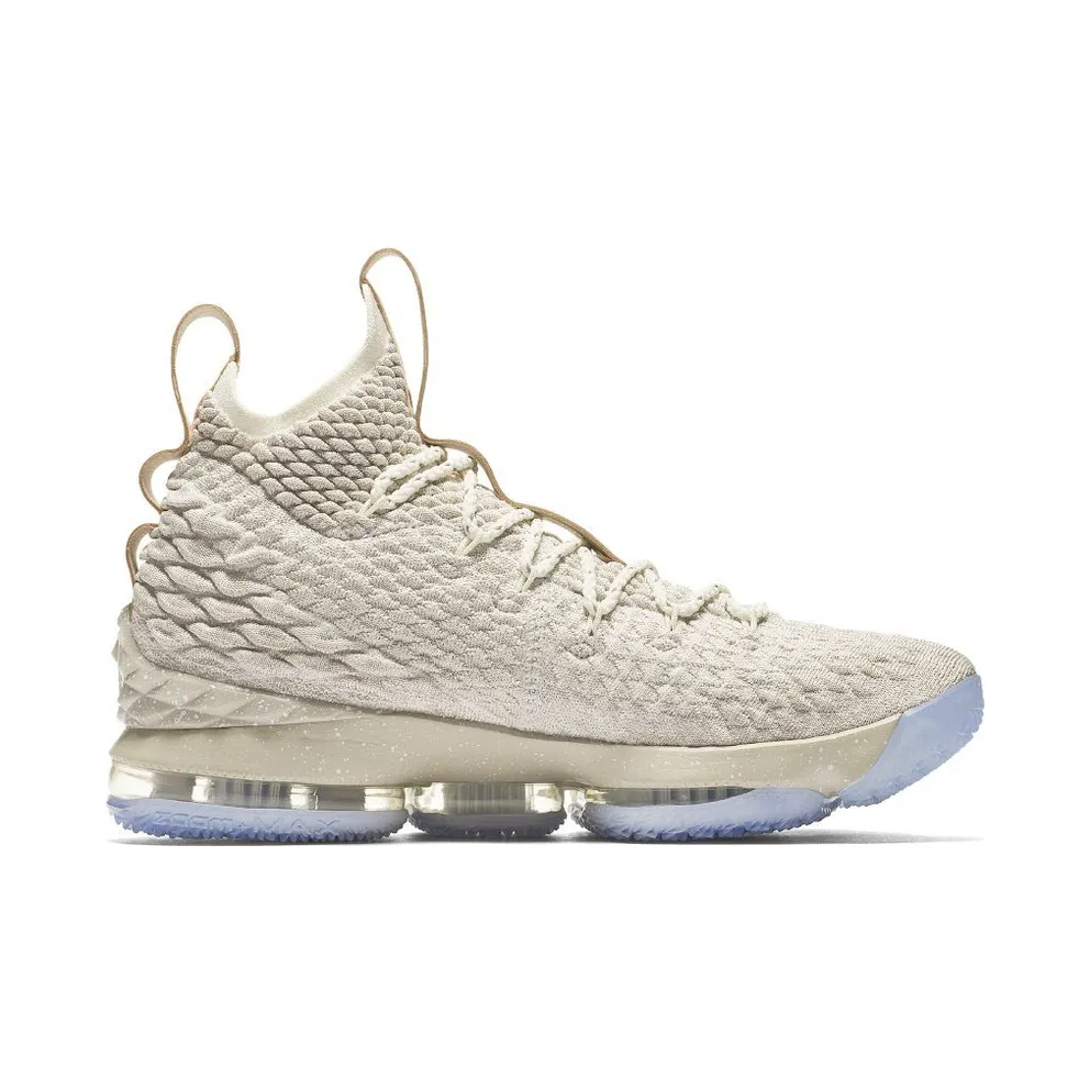 LeBron 15 “Ghost” String/Sail-Vachetta Tan (897648-200)