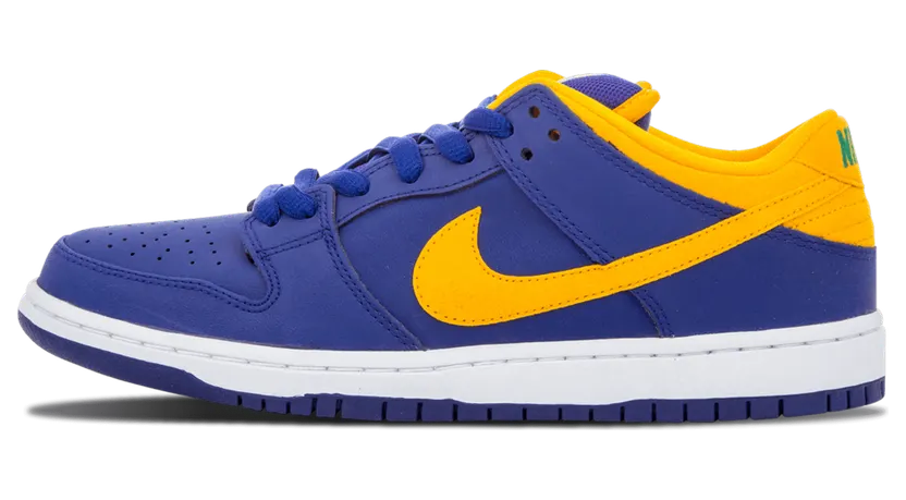 Nike Dunk Low Pro SB ‘Royal Blue Midas Gold’ Deep Royal Blue/Pine Gren/Midas Gold (304292-473)