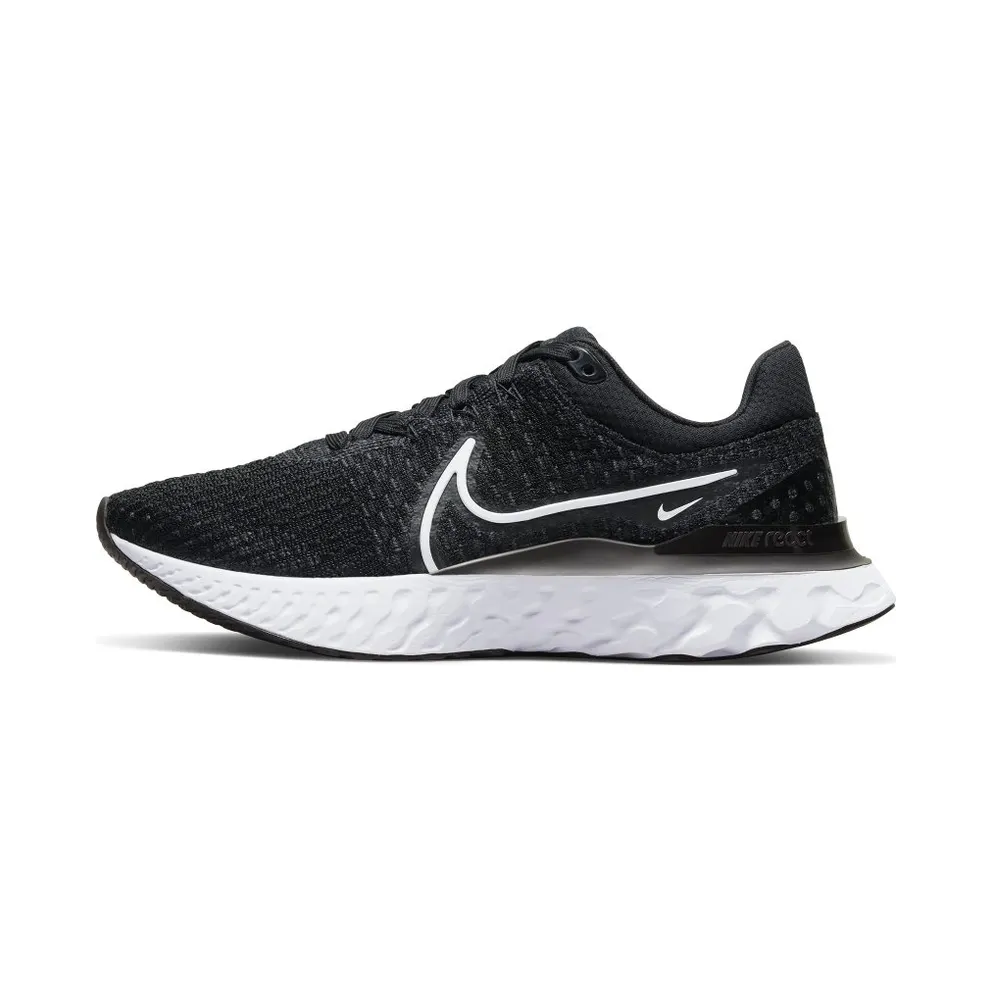 Nike React Infinity Run Flyknit 3 Road Running Black (DD3024-001)