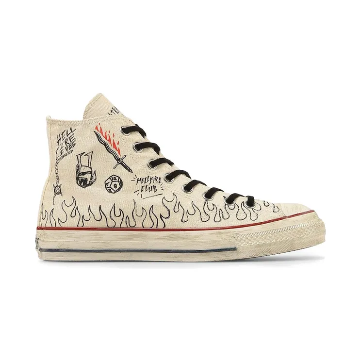 Converse Chuck Taylor All Star Aged 87 HC Hi Stranger Things Natural (31317091)