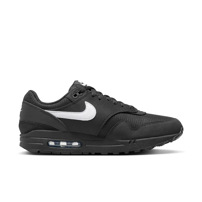 Nike Air Max 1 Black White Swoosh (FZ0628-010)