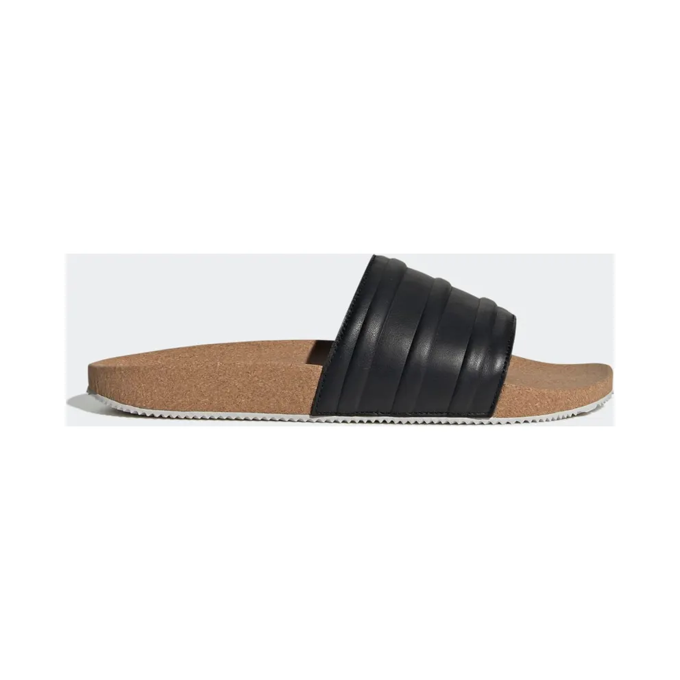 Adidas Island Club Adilette Premium Slides Core Black / Core Black / Light Solid Grey (HQ1998)