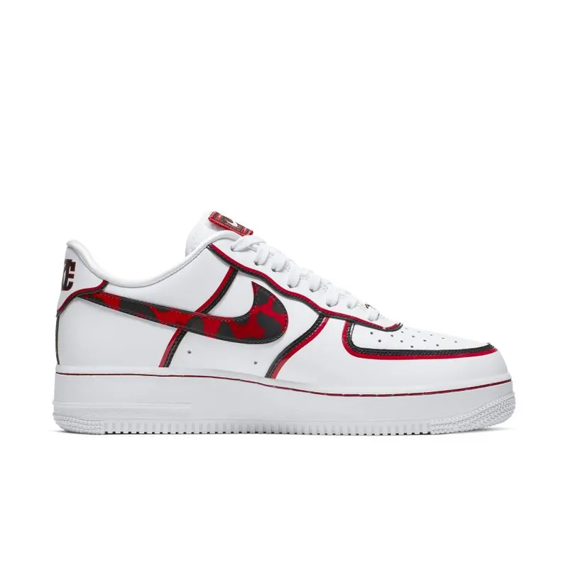 Nike Air Force 1 Low Dennis Rodman White/Black-University Red (CK6686-100)