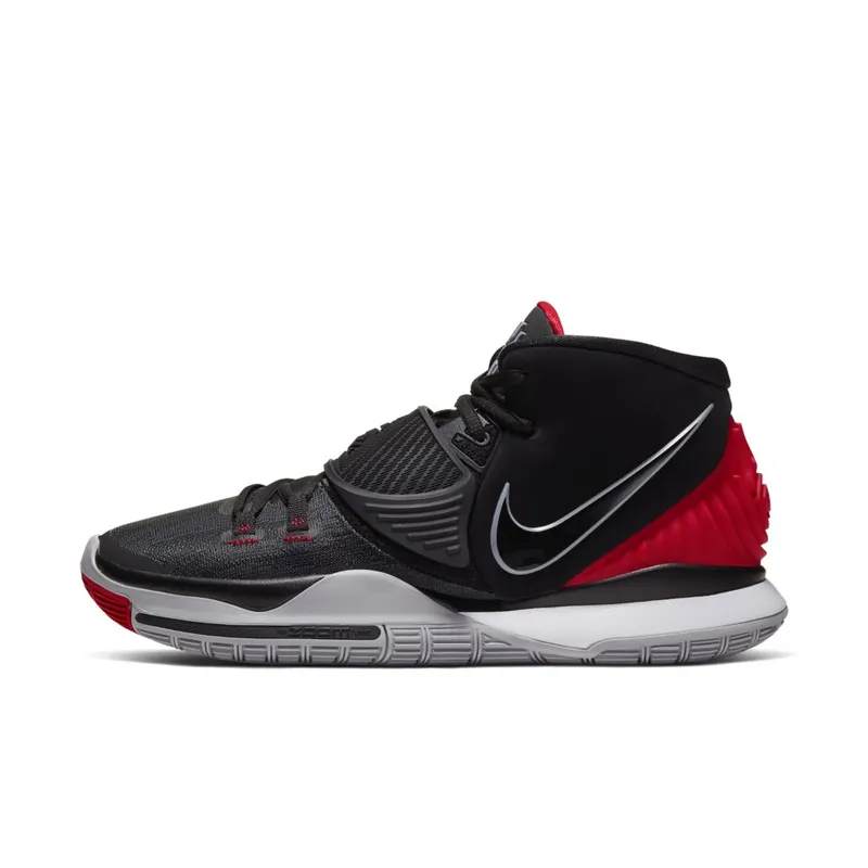 Nike Kyrie 6 Bred Black/Black-University Red-White (BQ4630-002)