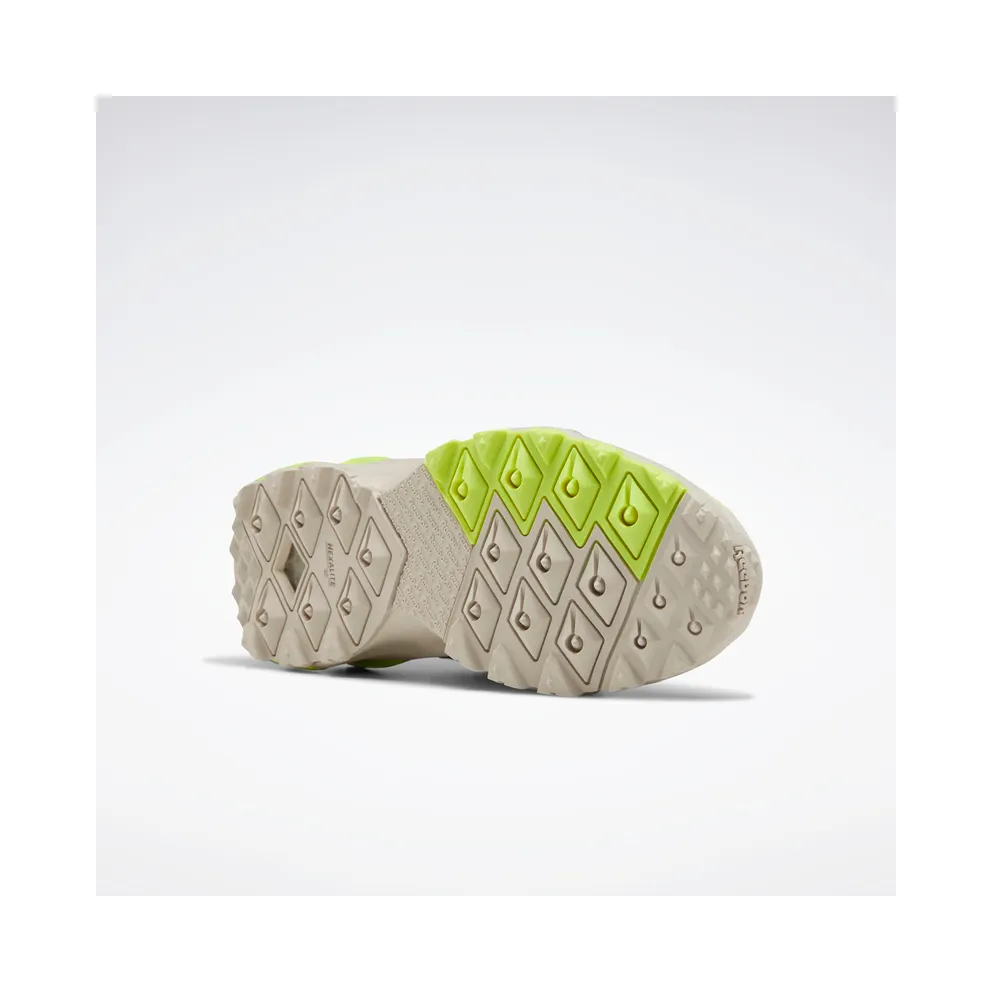 Reebok Aztrek Double Mix Trail Shoes Stucco / Modern Beige / Neon Lime