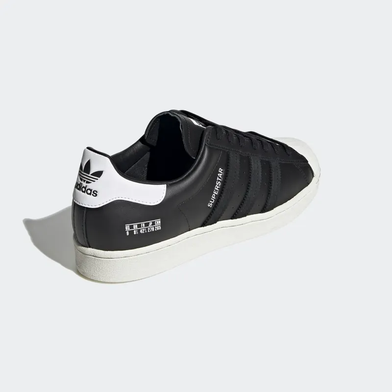 Adidas Superstar ‘Size Tag – Core Black’ Core Black/Core Black/Off White (FV2809)