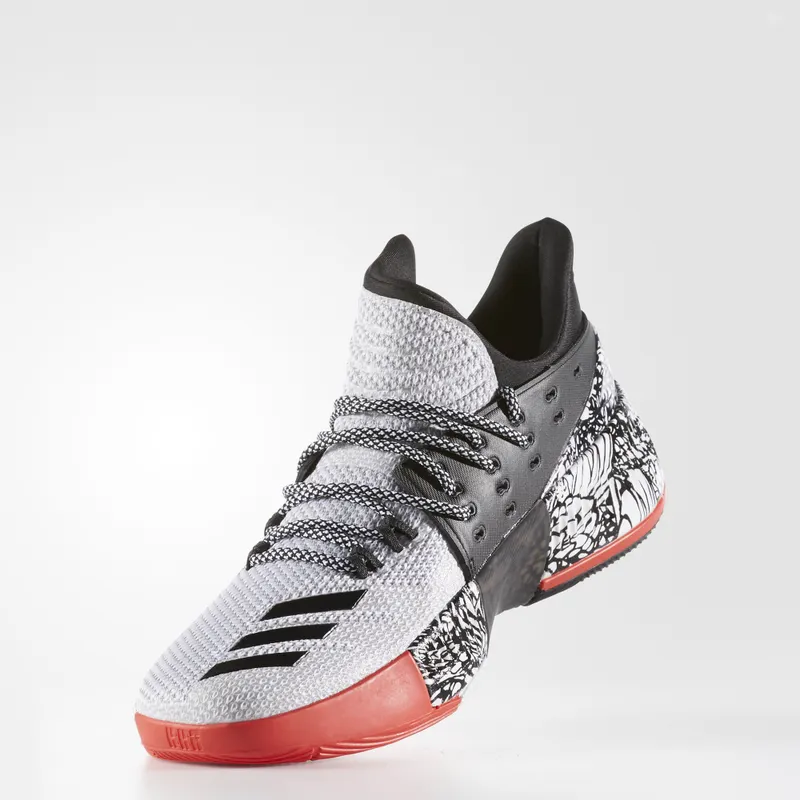 adidas Dame 3 White White/Core Black Easy Blush (BB8272)