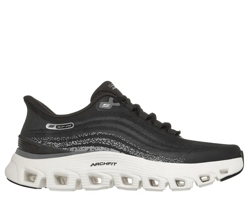 Skechers Slip-ins: Arch Fit Glide-Step Wave – Zanaro Sneaker Black