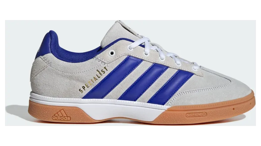 Adidas Spezialist Indoor Cloud White / Lucid Blue / Grey Two (JS0240)