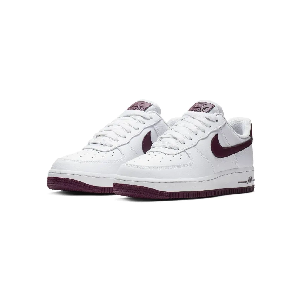 Nike Air Force 1 Low Patent White Bordeaux (W) White/Bordeaux (AH0287-105)