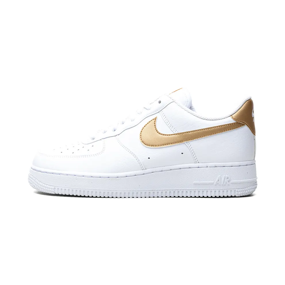 Nike Air Force 1 Low ’07 Next Nature “White / Metallic Gold” (DC9486-114)