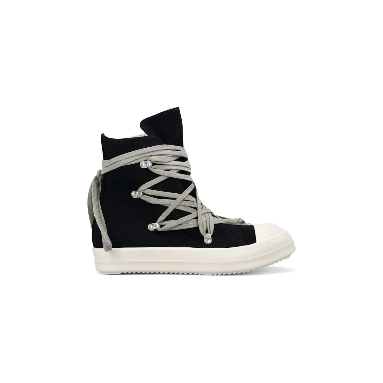 Rick Owens DRKSHDW Temple Megalace Sneaks Black Milk (DU01F4809-DOW1-911)