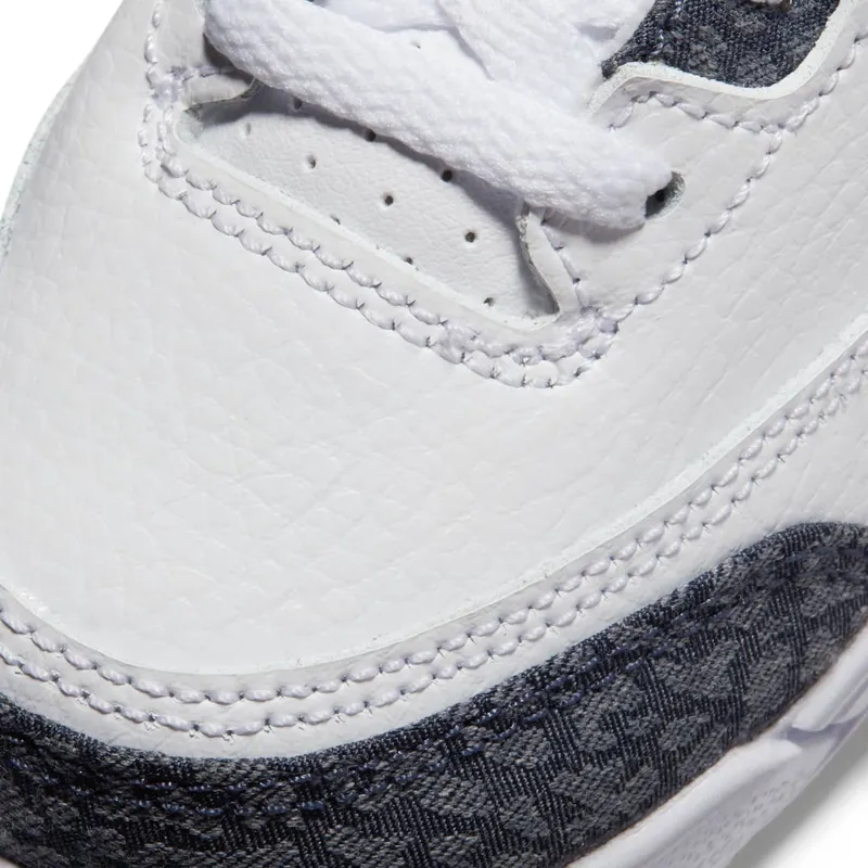 Jordan 3 Retro SE Fire Red Denim (TD) White/Fire Red-Black (DB0442-100)
