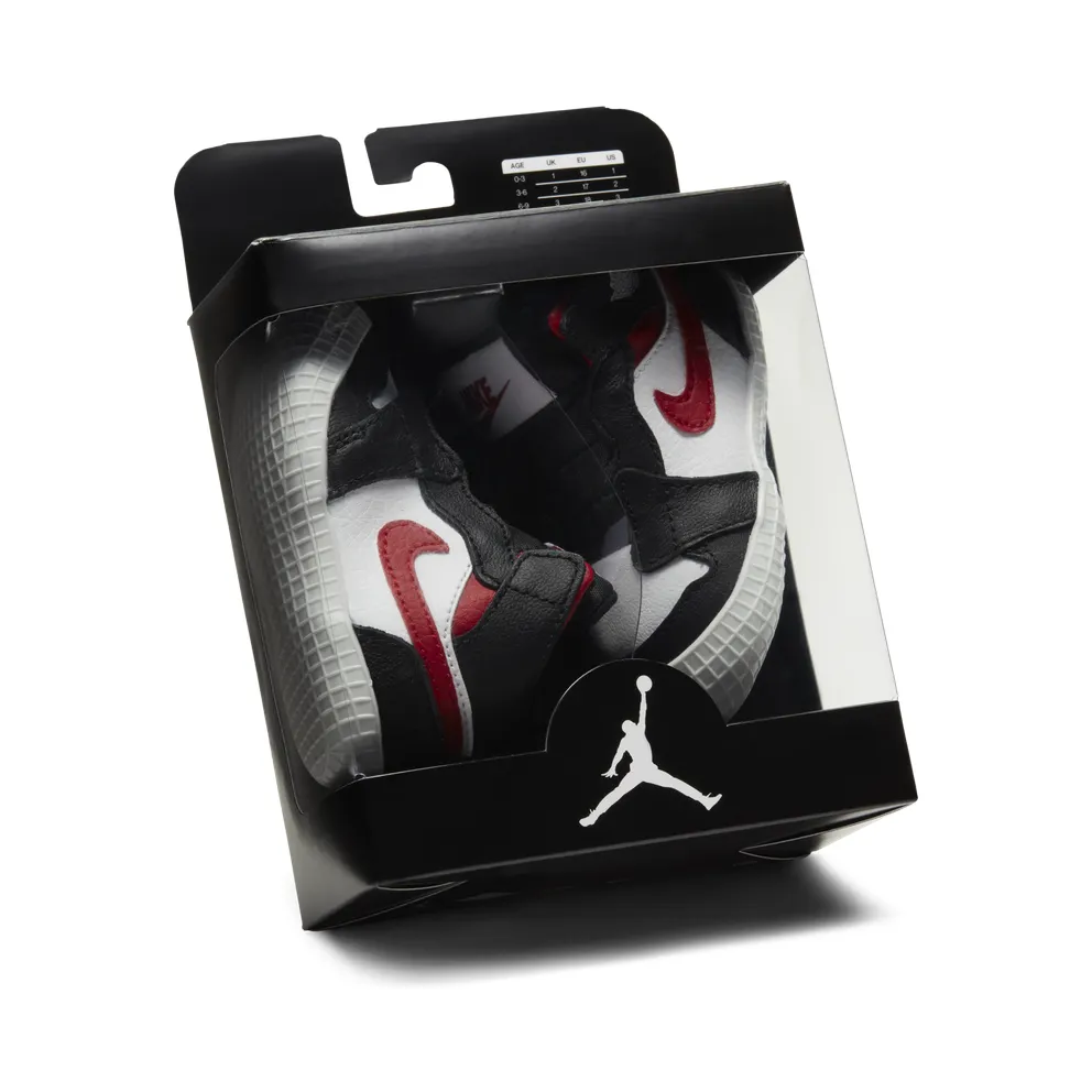 Jordan 1 Baby Cot Bootie Black (AT3745-061)