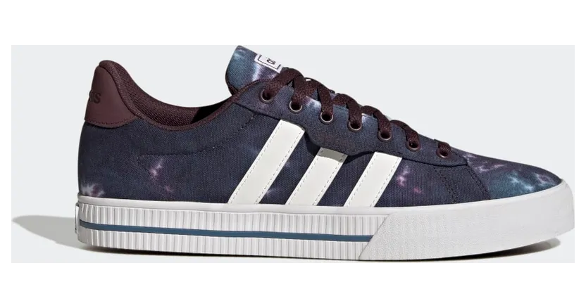 adidas Daily 3.0 Lifestyle Skateboarding Suède Shadow Maroon / Cloud White / Altered Blue (GY2252)