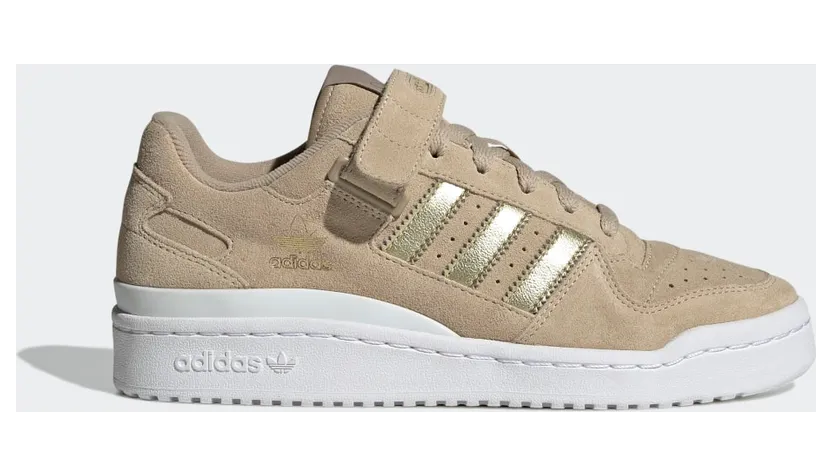 adidas Forum Low Schuh Beige Tone / Cloud White / Matte Gold (H03206)