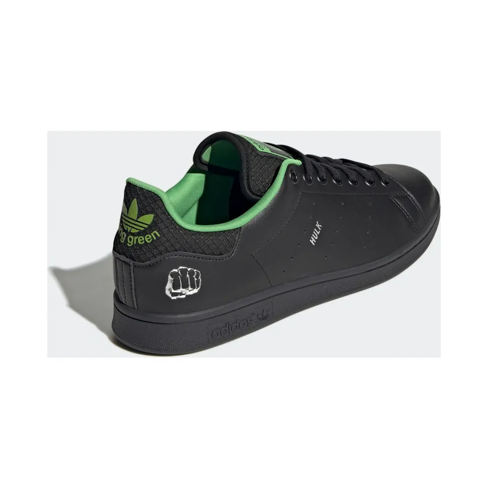 adidas Marvel Stan Smith Core Black / Silver Metallic / Scarlet (GZ5993)