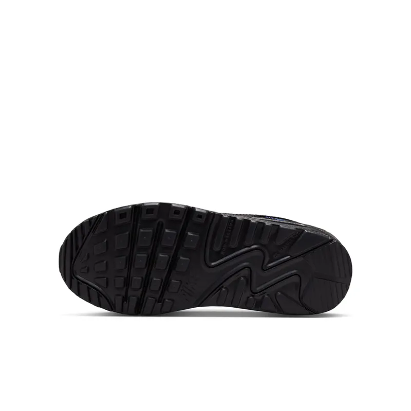 Nike Air Max 90 Black/Dark Smoke Grey/Racer Blue (IQ0098-008)