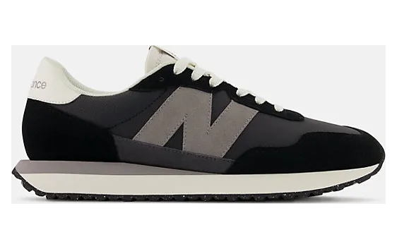 New Balance Black & Gray 237v1 Sneakers (MS237RC)
