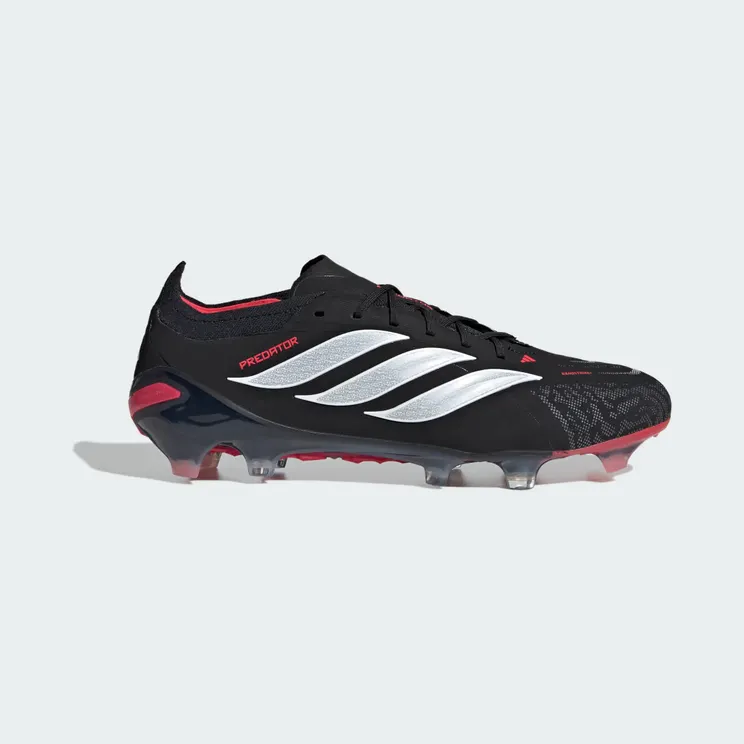 adidas Predator Elite Firm Ground Football Boots “Core Black / Cloud White / Lucid Red” (JS0429)