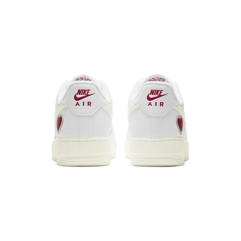 Nike Air Force 1 Low Valentines Day (2021) White/Cream/Red (DD7117-100)