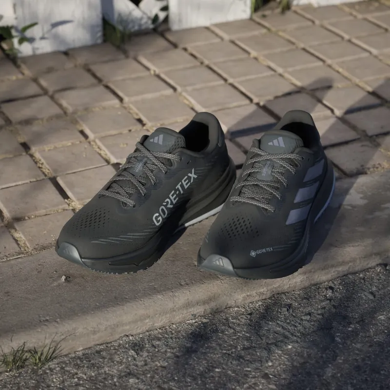 Adidas Supernova Rise GTX Running Shoes Core Black / Preloved Violet / Carbon (JR9599)
