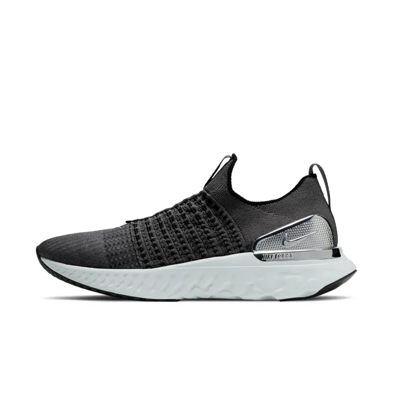 Nike React Phantom Run Flyknit 2 Iron Grey Silver (CJ0277-006)