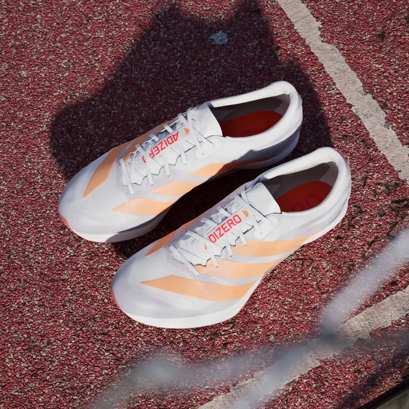 Adidas Adizero Prime SP 4 Cloud White / Lucid Orange / Lucid Red (JQ0795)
