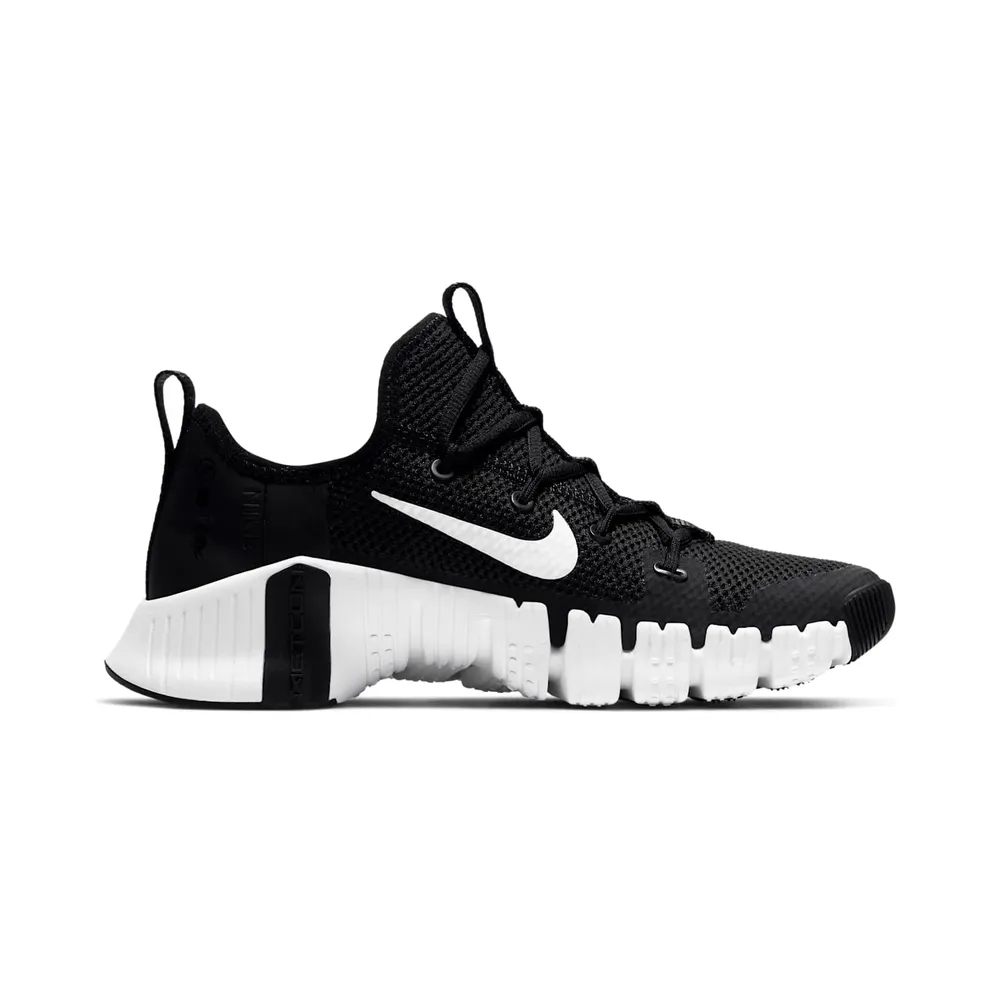 Nike Free Metcon 3 Black White (W) Black/Volt/White (CJ6314-010)