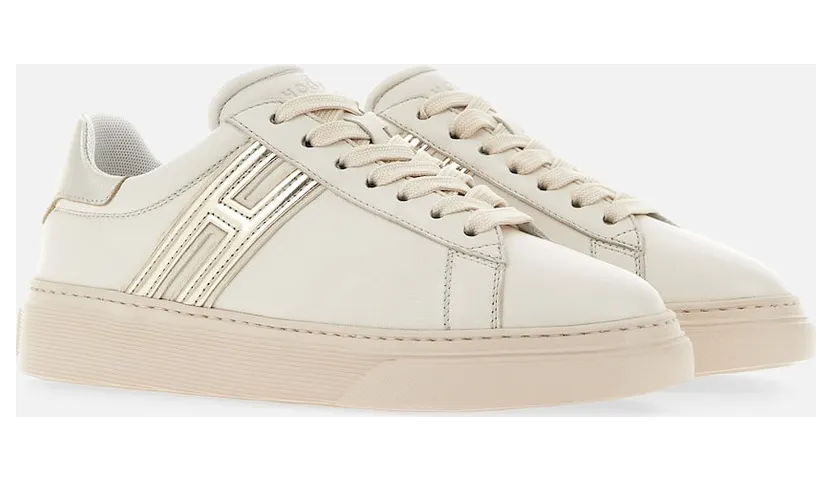 Sneakers Hogan H365 Ivory Gold (HXW3650J310RNP0RU6)