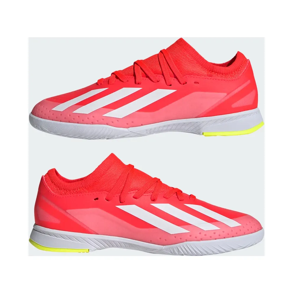 adidas Crazyfast League Indoor Solar Red Cloud White Team Solar Yellow (IF0684)