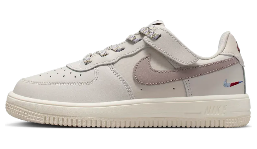 Nike Force 1 Low LV8 EasyOn PS “Light Orewood Brown Burgundy Crush” (IH4496-001)