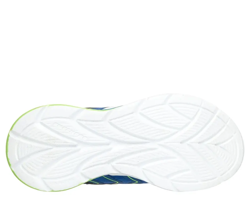 Skechers S-Lights: Flex-Glow Ultra – Prism-Pacer Sneaker Black/Blue/Limoen