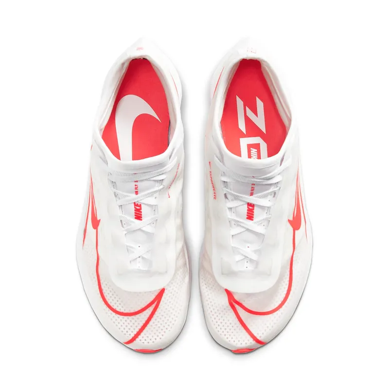 Nike Zoom Fly 3 White (W) White/Metallic Summit White-Laser Crimson (AT8241-101)