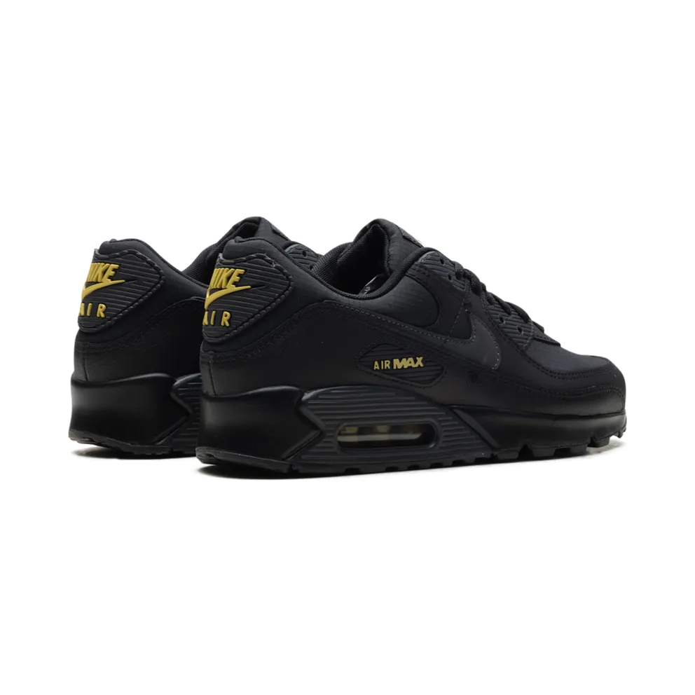 Nike Air Max 90 “Black Buff Gold” (IB7680-001)