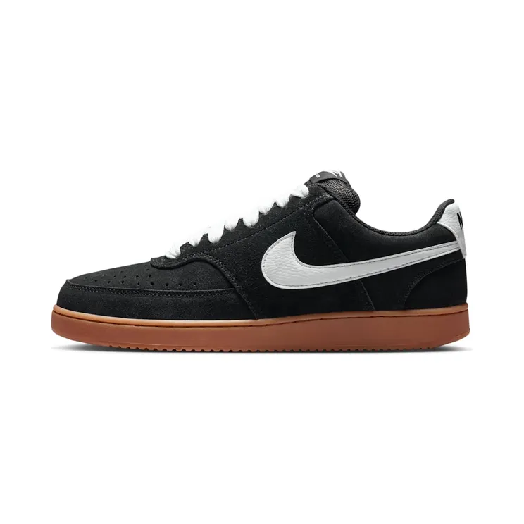 Nike Court Vision “Black / Gum Medium Brown / White” (IO7727-001)