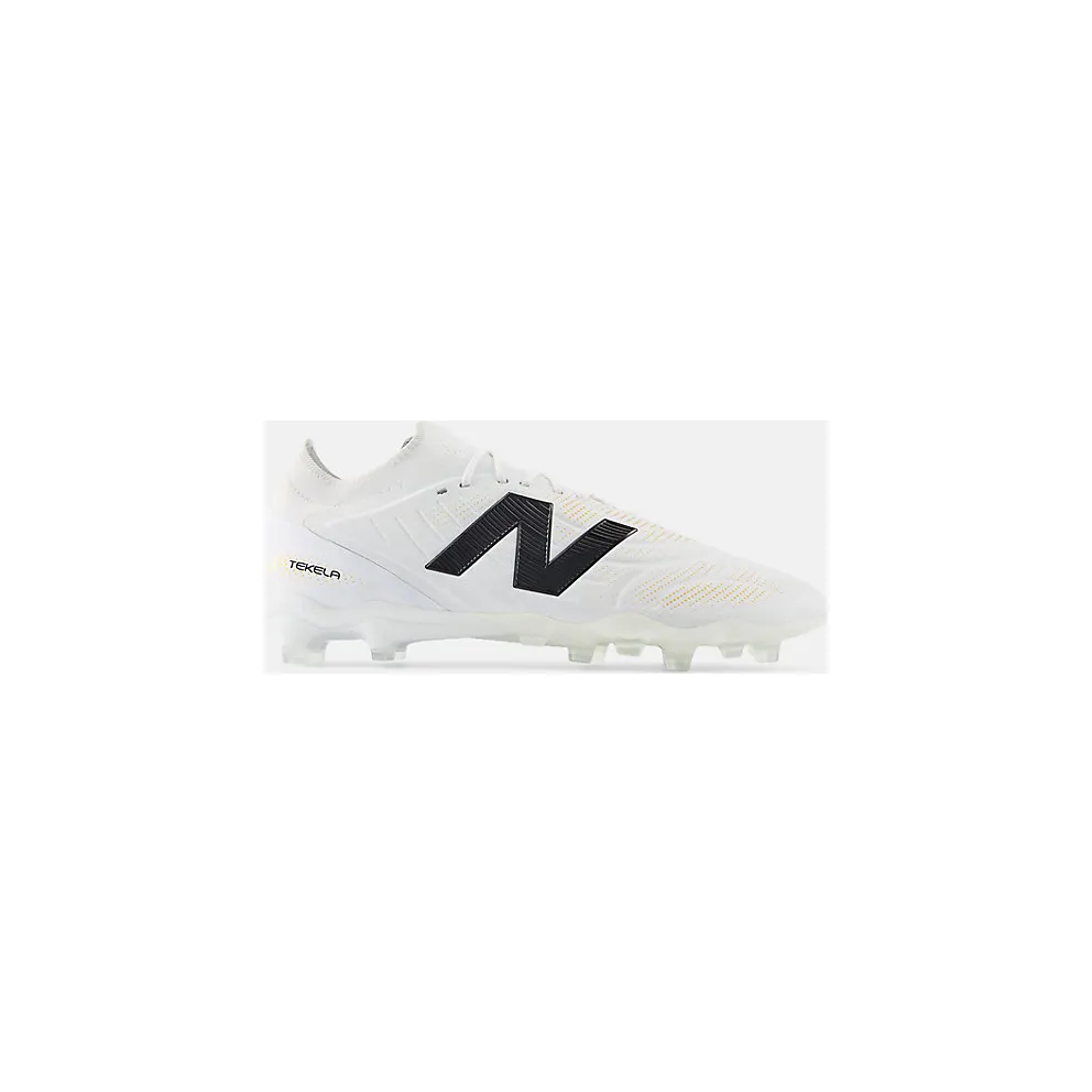 New Balance Tekela Elite Low Laced FG v5 White Black Gold (ST1FLWG5)