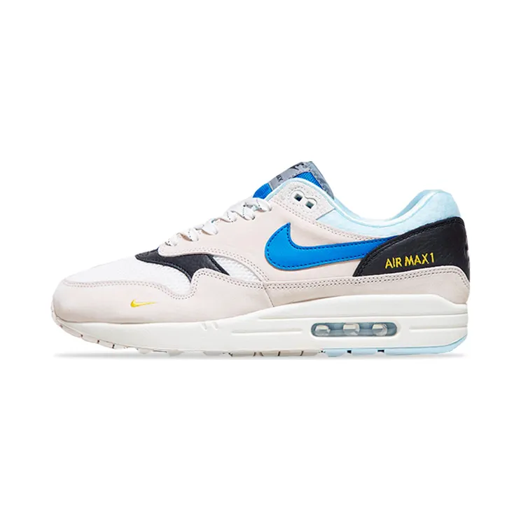 Nike x Size? Air Max 1 ‘Dusk’ “Desert Sand / Cobalt Tint / Sail / Royal Blue” (AV5188-001)