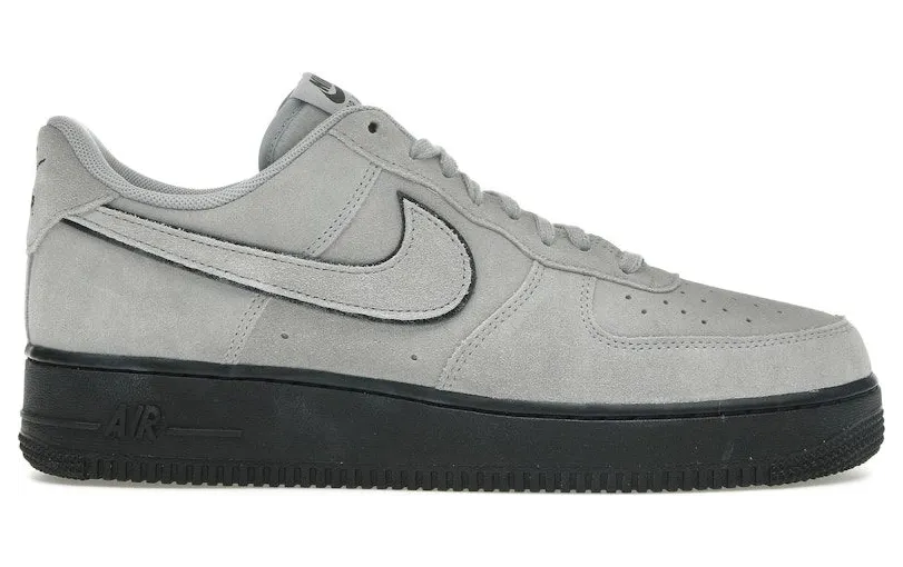 Nike Air Force 1 Low ’07 LV8 Light Smoke Grey Suede Black (HQ1966-001)