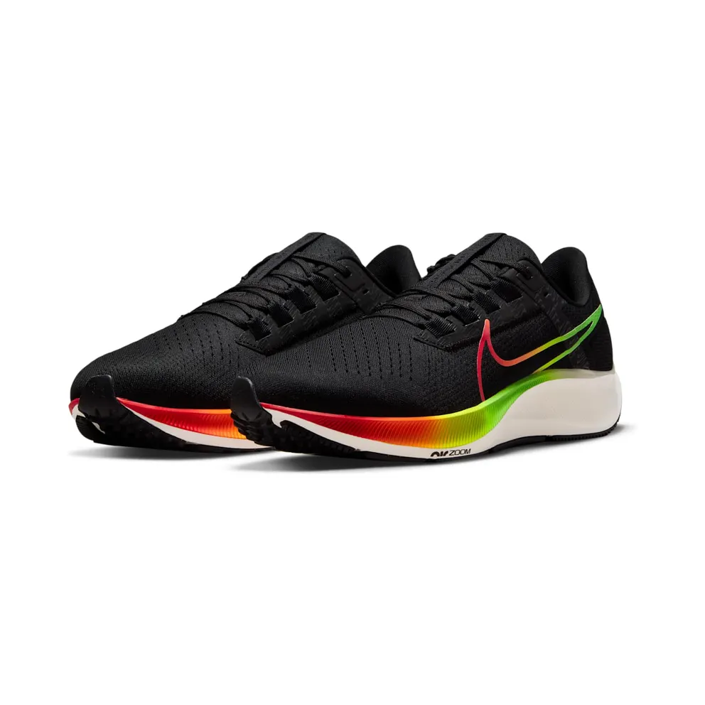 Nike Air Zoom Pegasus 38 Black Green Strike (DQ4994-010)
