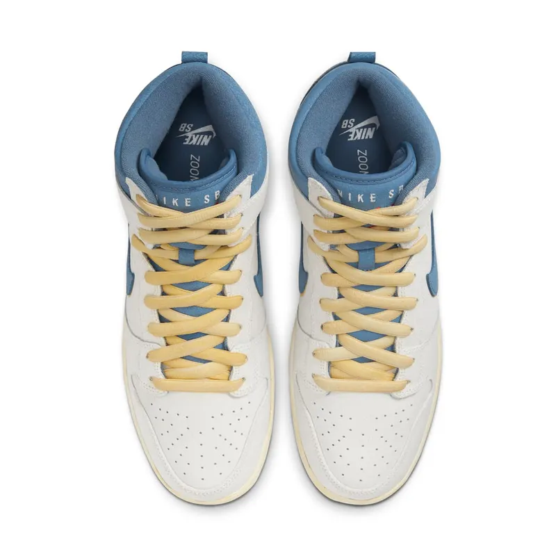 Nike SB Dunk High Atlas Lost at Sea (2020) White/Blue-Yellow (CZ3334-100)