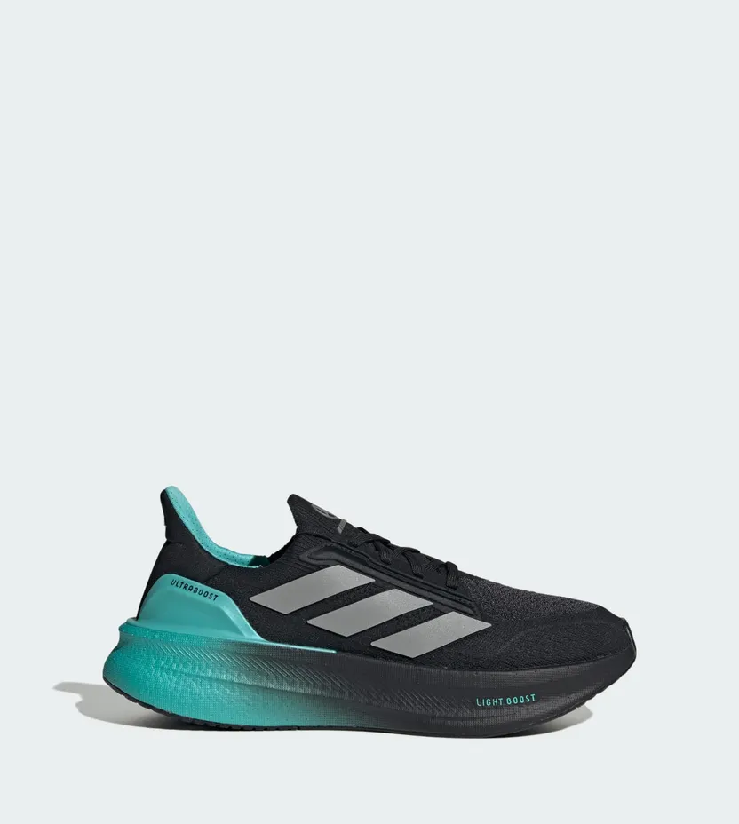 Adidas ULTRABOOST 5 MERCEDES AMG PETRONAS F1 TEAM Core Black / Silver Metallic / Semi Mint Rush (KJ3673)