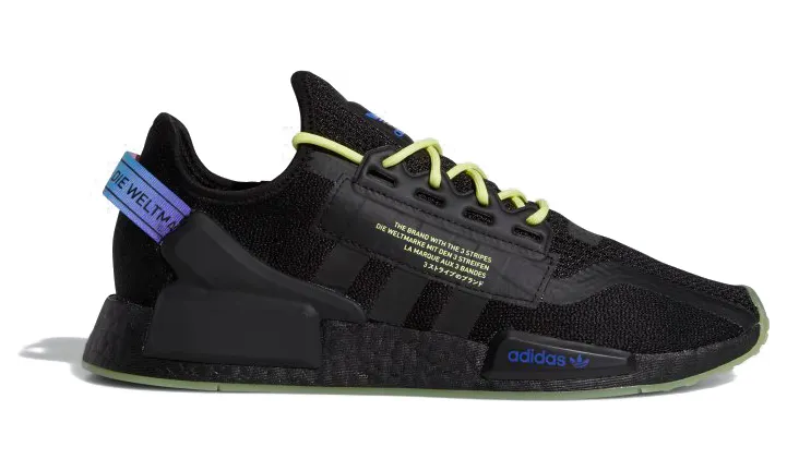 adidas NMD R1 V2 Script Pulse Yellow (GY8282)