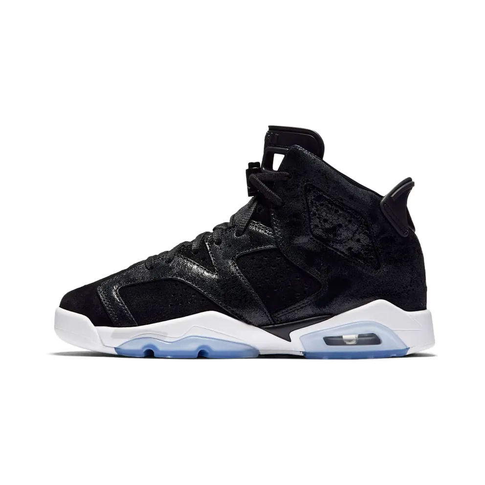 Jordan 6 Retro Heiress Black Suede (GS)