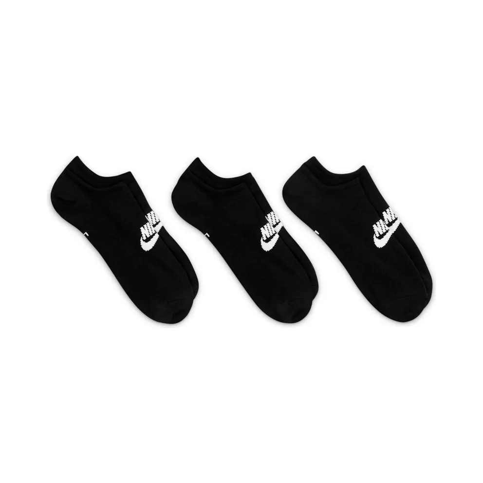 Nike – Sportswear Everyday Essential No Show 3-Pack – Multifunctionele sokken (DX5075-010)