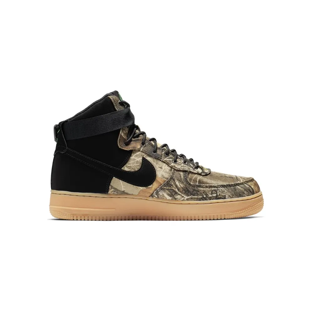 Nike Air Force 1 High Realtree Camo Black/Black-Aloe Green (AO2410-001)