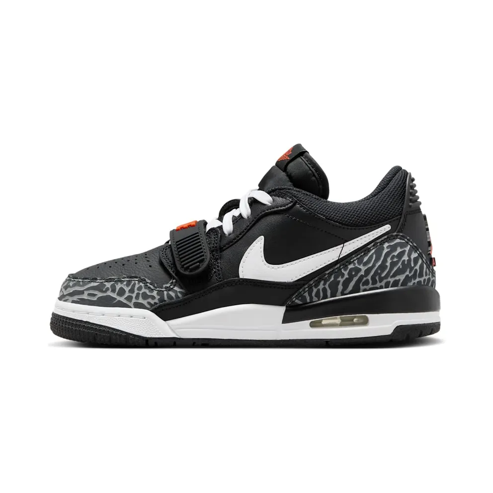 Jordan Legacy 312 Low Black White Safety Orange (CD9054-018)