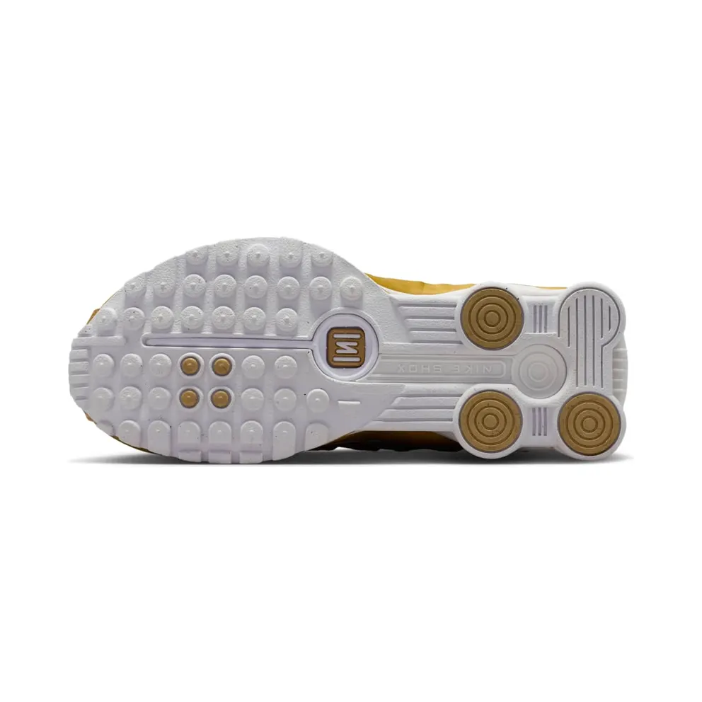 Nike Shox R4 GS “Metallic Gold White” (CW2626-700)